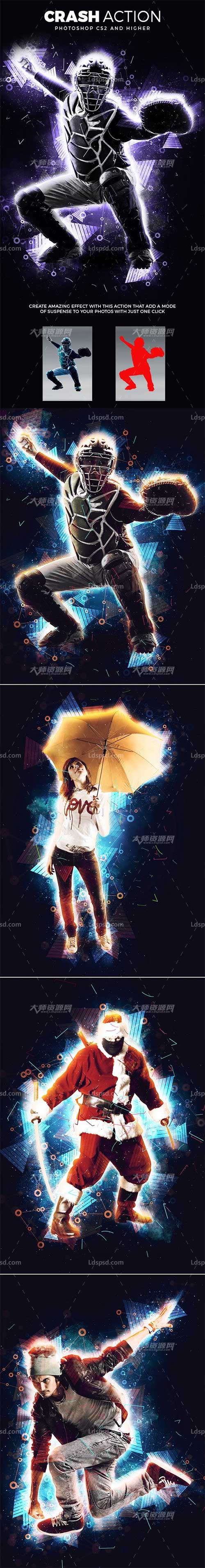 Crash Action,极品PS动作-科感碎片